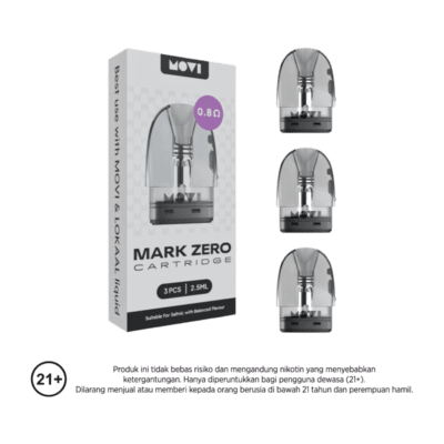 Movi Mark Zero Cartridge 0.8ohm Pack Rokok Elektrik