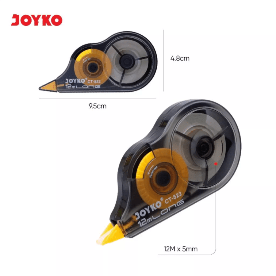 Joyko Correction Tape CT-522 12 M x 5 mm
