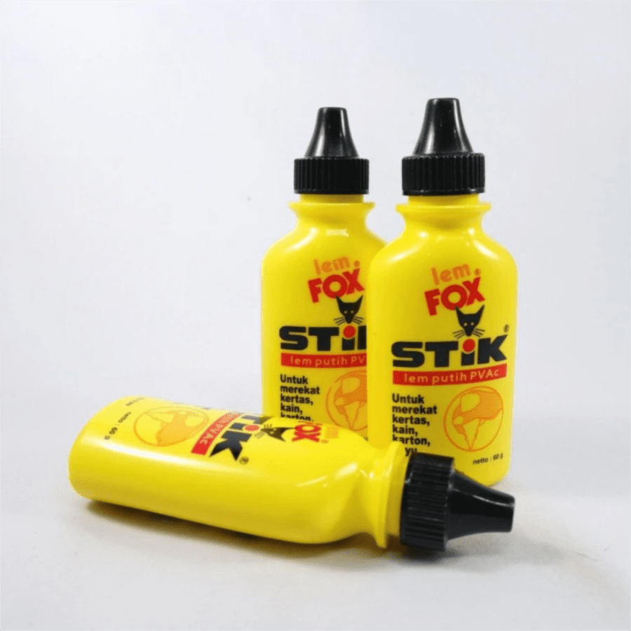 Lem Fox PVAc Stik Botol 60gram