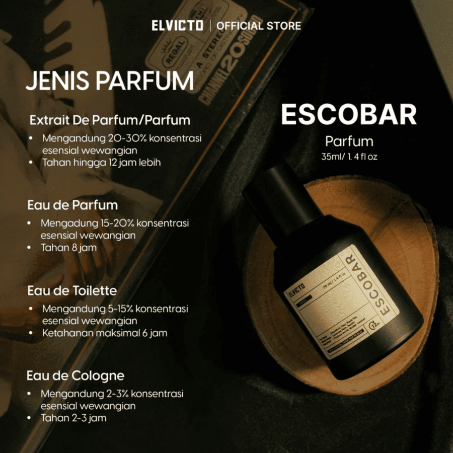 Elvicto Escobar Extrait de Parfum