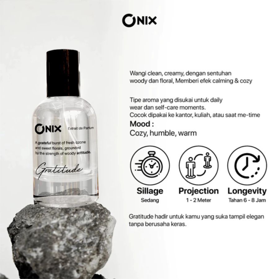 Onix Fragrance Gratitude Extrait de Parfum 30ml