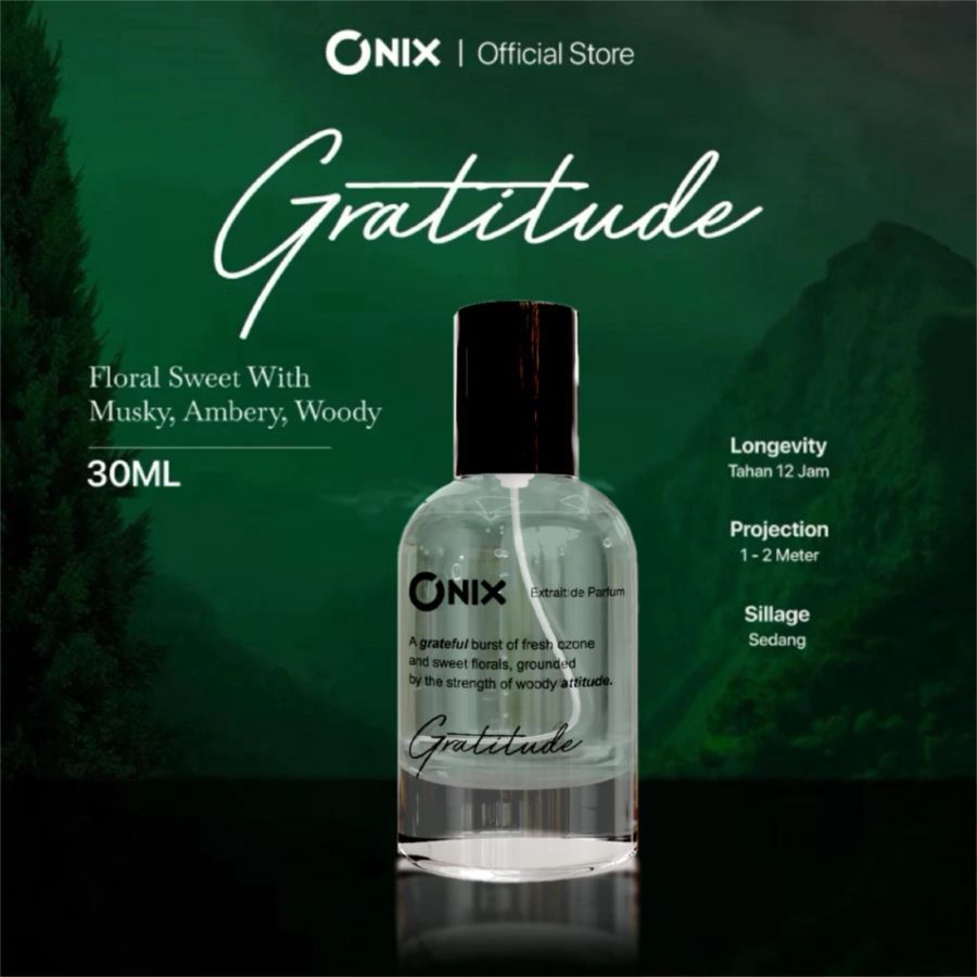 Onix Fragrance Gratitude Extrait de Parfum 30ml