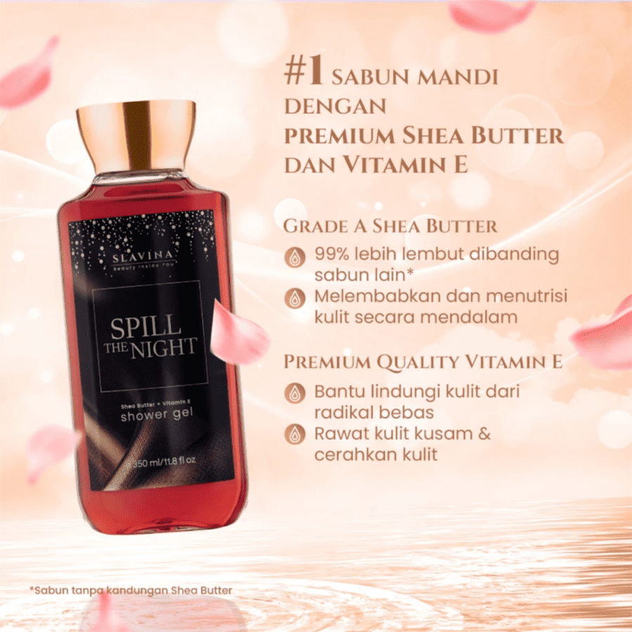 Slavina Spill The Night Shower Gel 350ml
