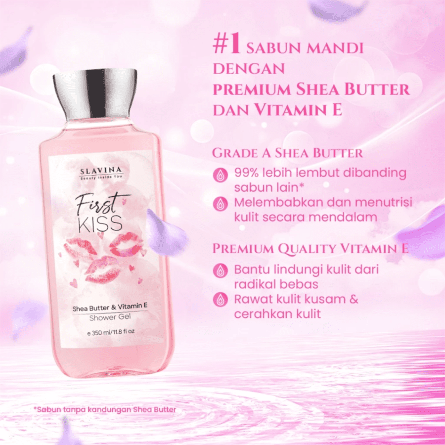 Slavina First Kiss Shower Gel 350ml
