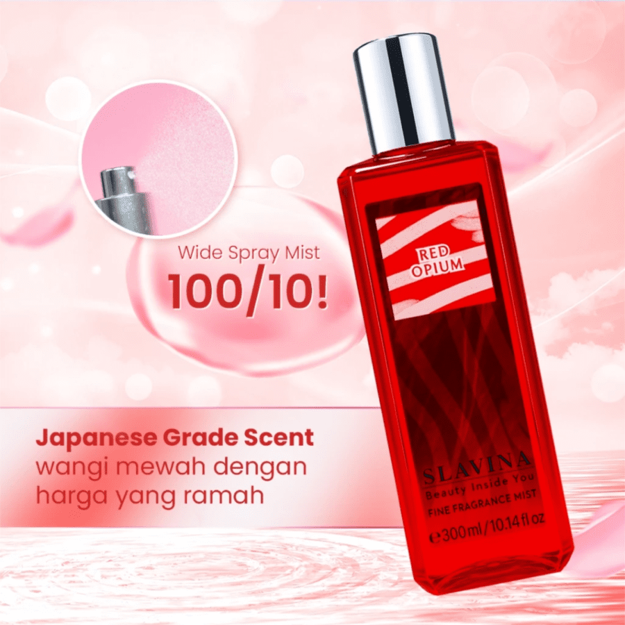 Slavina Red Opium Fragrance Mist 300ml