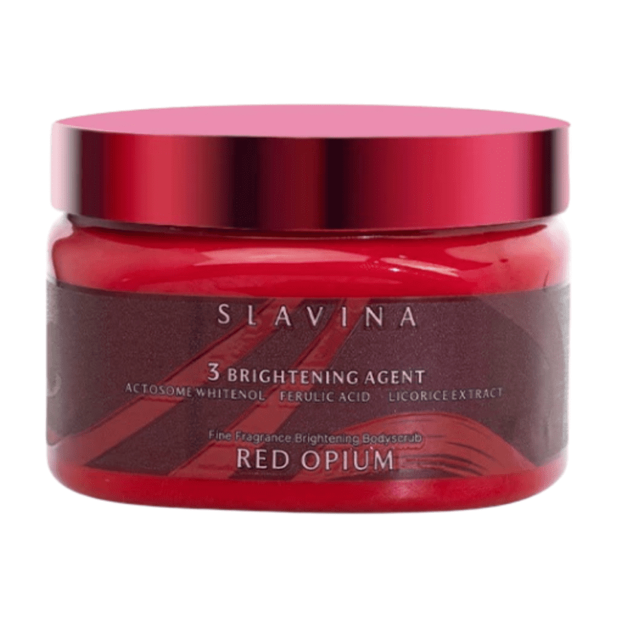 Slavina Red Opium Body Scrub 300gram