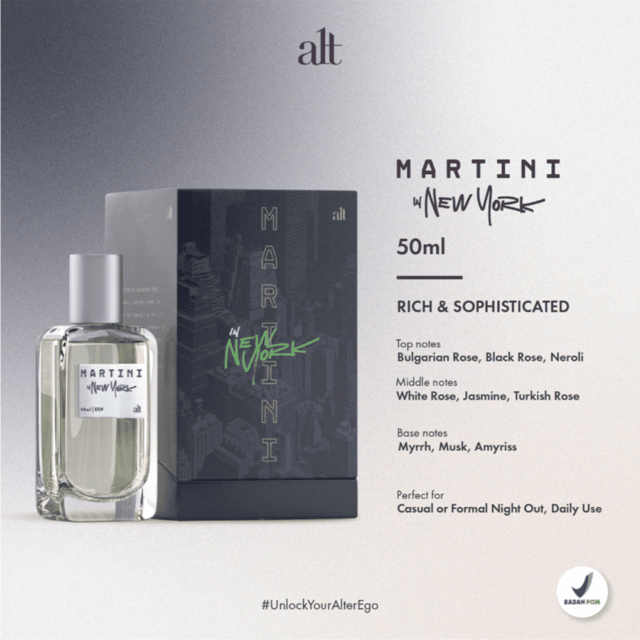 ALT Perfumery Martini in New York Eau de Parfum Single Pack