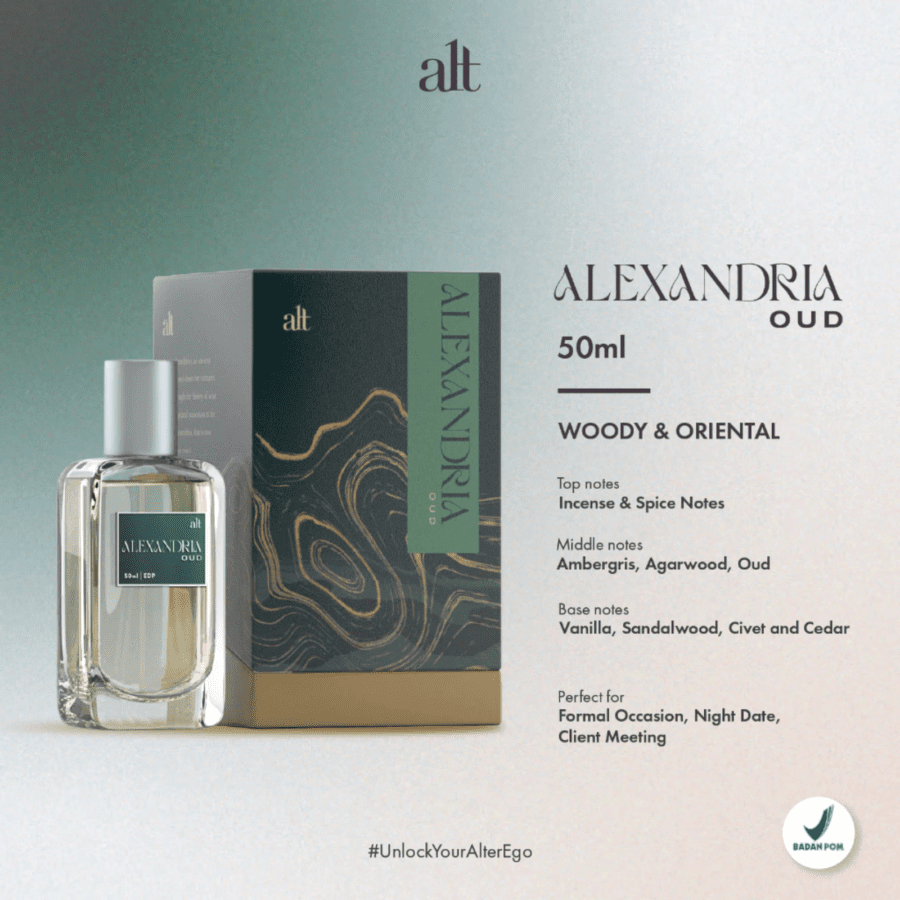 ALT Perfumery Alexandria Oud Eau de Parfum Single Pack