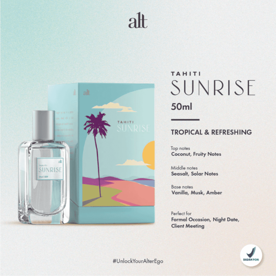 ALT Perfumery Tahiti Sunrise Eau de Parfum Single Pack