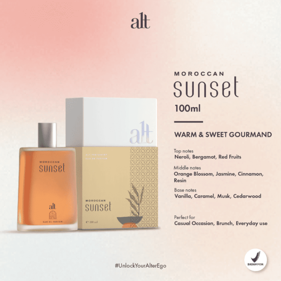 ALT Perfumery Moroccan Sunset Eau de Parfum Single Pack