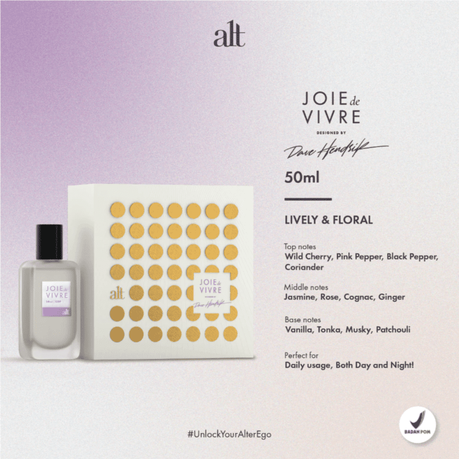 ALT Perfumery Joie de Vivre X Dave Hendrik Eau de Parfum Single Pack