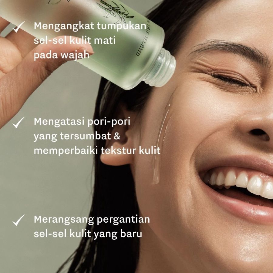 From This Island Sugarcane AHA Exfoliating Solution Toner Wajah 100ml