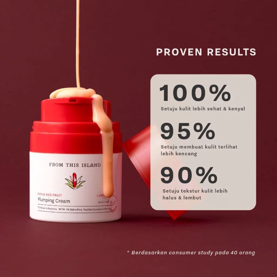 From This Island Plumping Cream Papua Red Fruit Pelembab Wajah 30ml