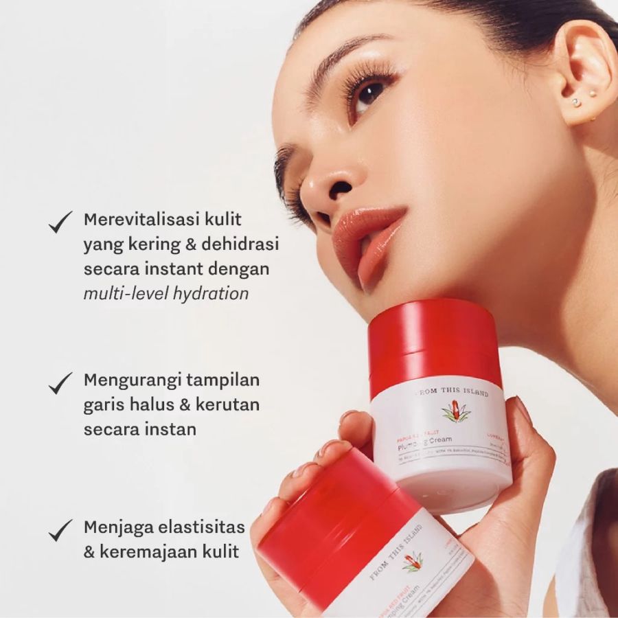 From This Island Plumping Cream Papua Red Fruit Pelembab Wajah 30ml