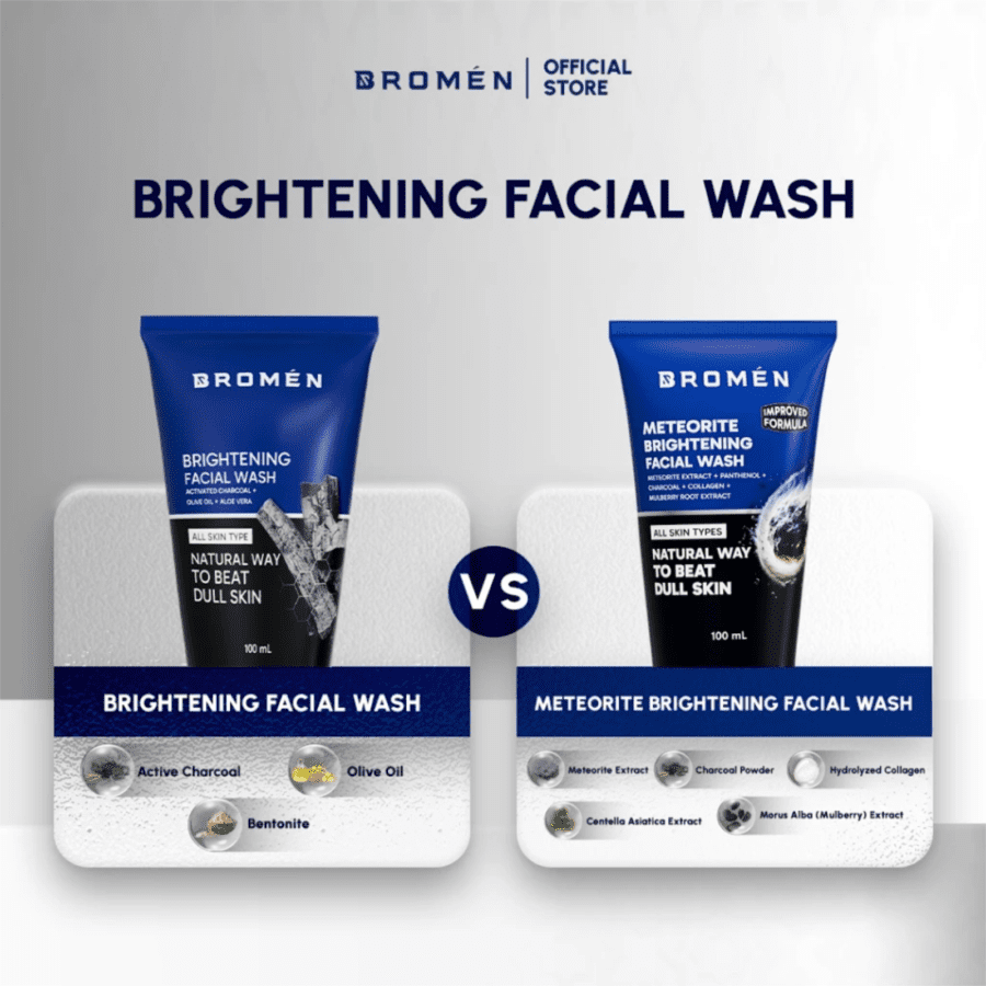 Bromen Meteorite Brightening Facial Wash 100ml