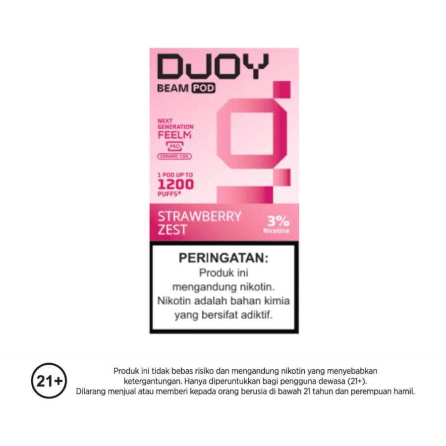 Djoy Beam Pod Strawberry Zest Rokok Elektrik
