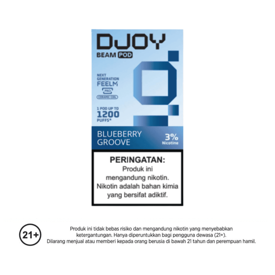Djoy Beam Pod Blueberry Groove Rokok Elektrik