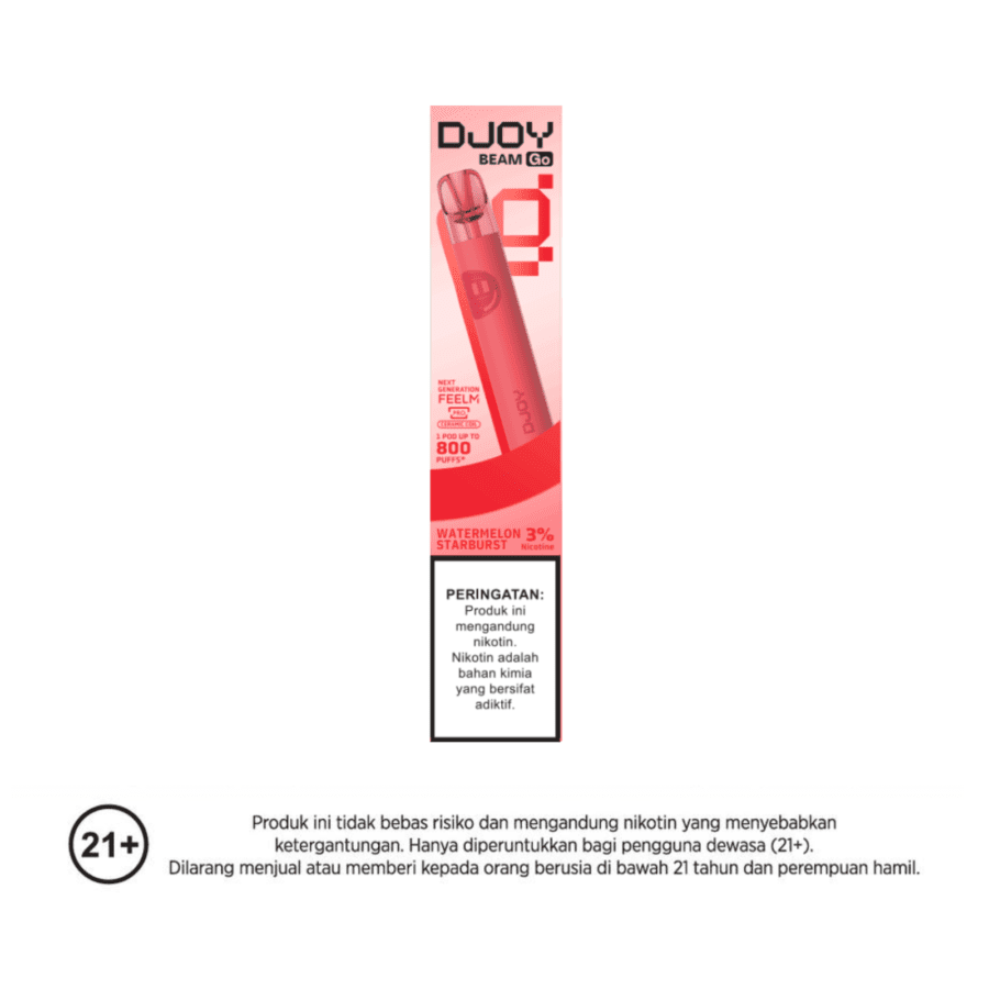 Djoy Beam Go Watermelon Starburst Rokok Elektrik