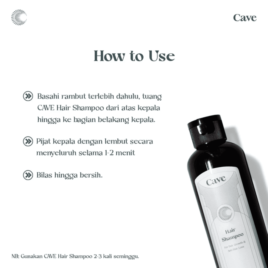 Cave Hair Shampoo 200ml