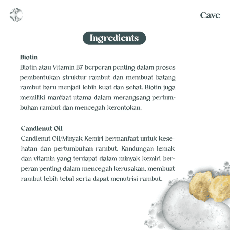 Cave Hair Tonic Perawatan Rambut 150ml