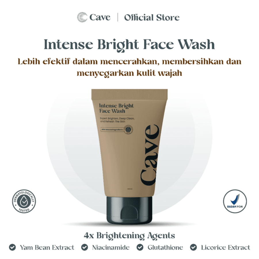 Cave Intense Bright Face Wash 100ml