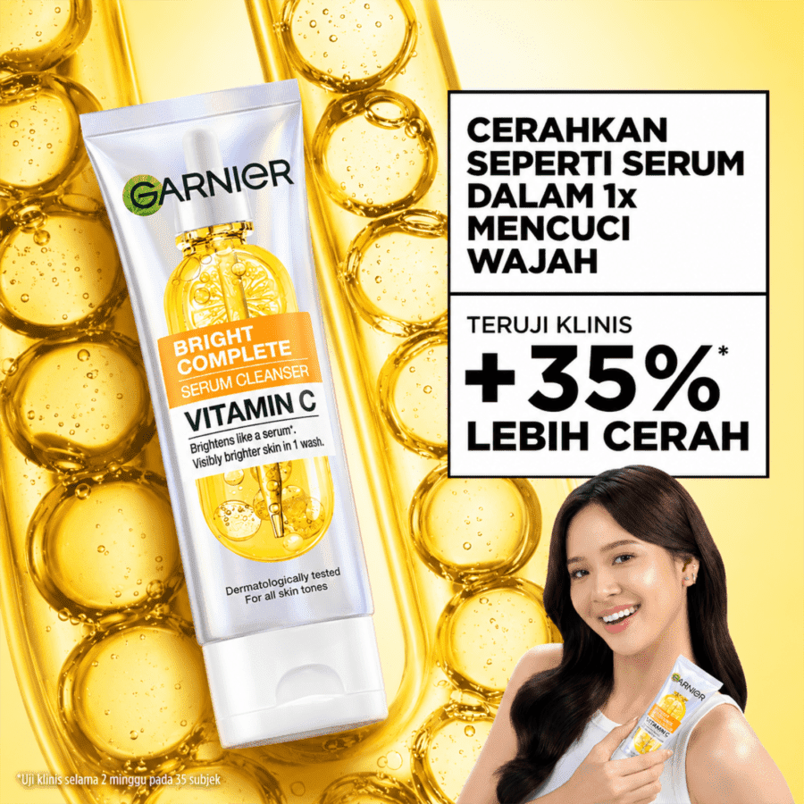 Garnier Bright Complete Vitamin C Serum Cleanser