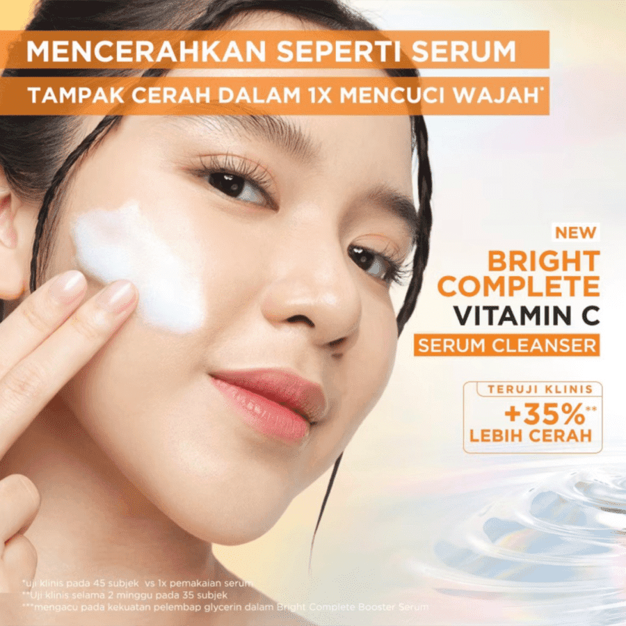 Garnier Bright Complete Vitamin C Serum Cleanser