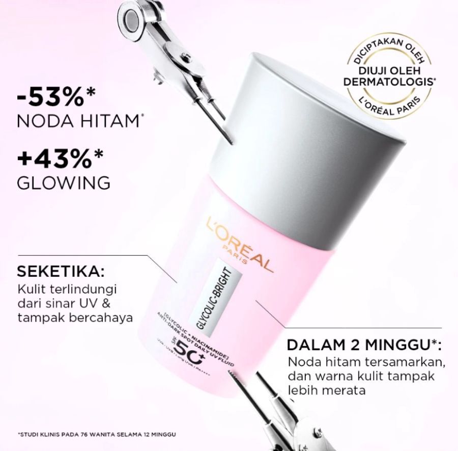 L'Oreal Paris Glyco Bright Anti Dark Spot UV SPF 50+ PA+++ Sunscreen 50ml