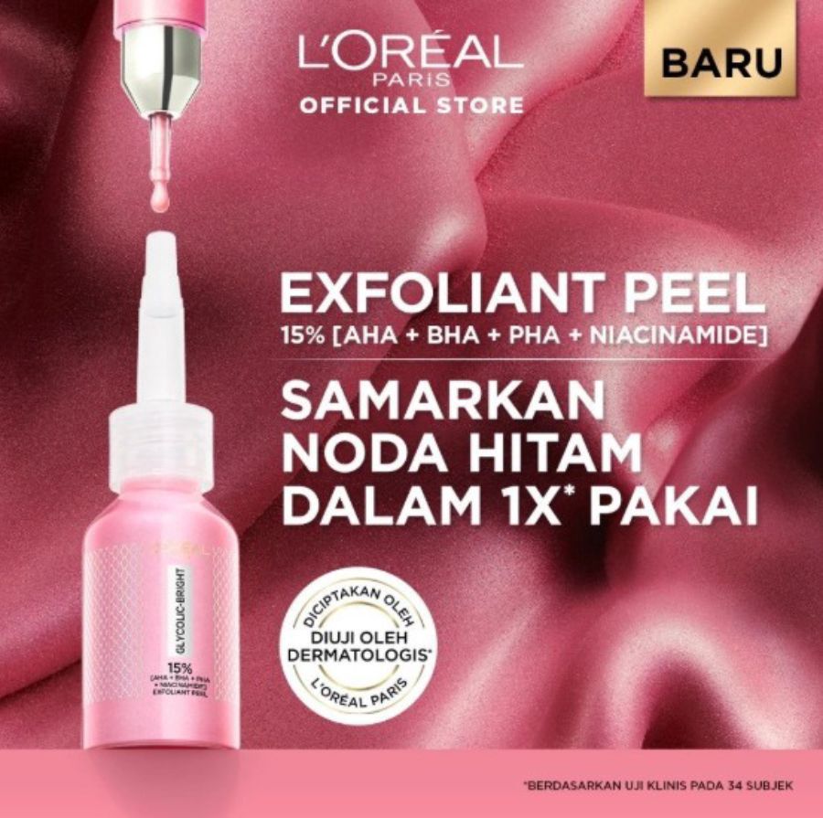 LOREAL Paris Glycolic Bright Exfoliant Peel 25ml