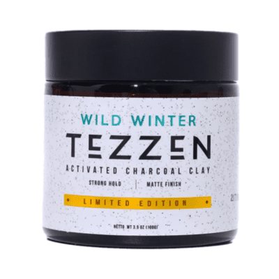 Tezzen Wild Winter Activated Charcoal Clay Pomade (Limited Edition)