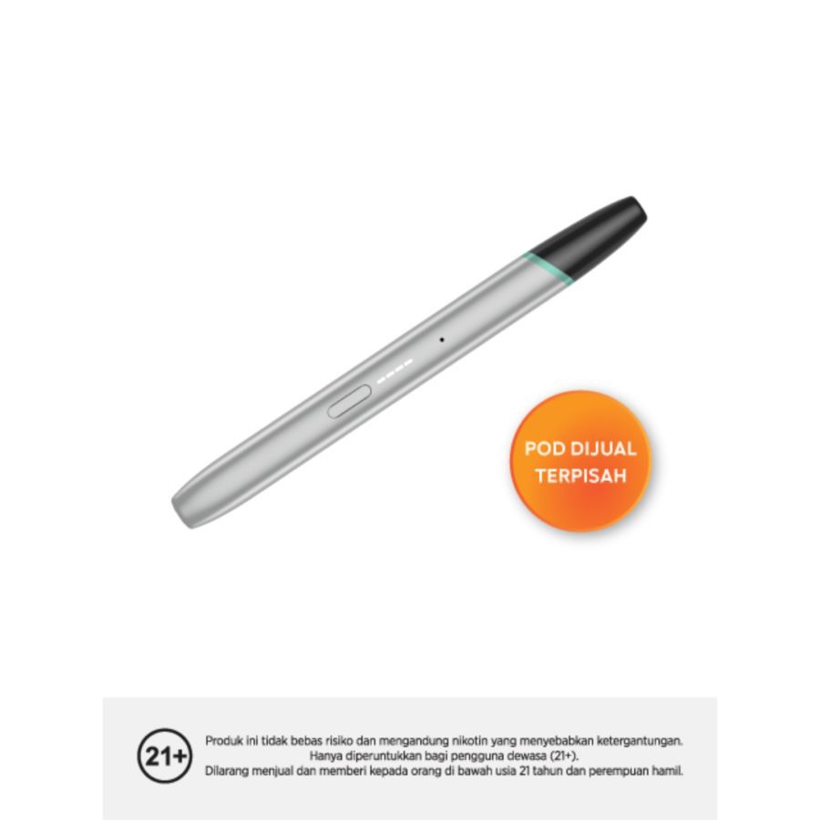 Veev One by Iqos Elite Silky Silver Rokok Elektrik 1pcs
