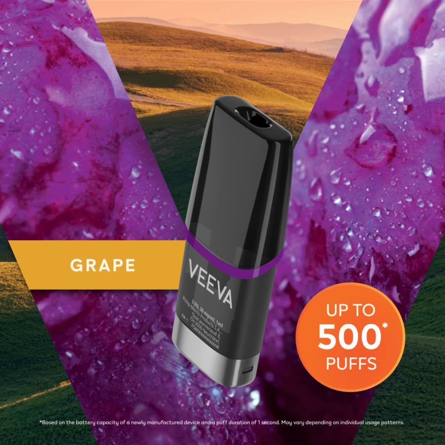 VEEVA Grape 3.5% Rokok Elektrik 1ml