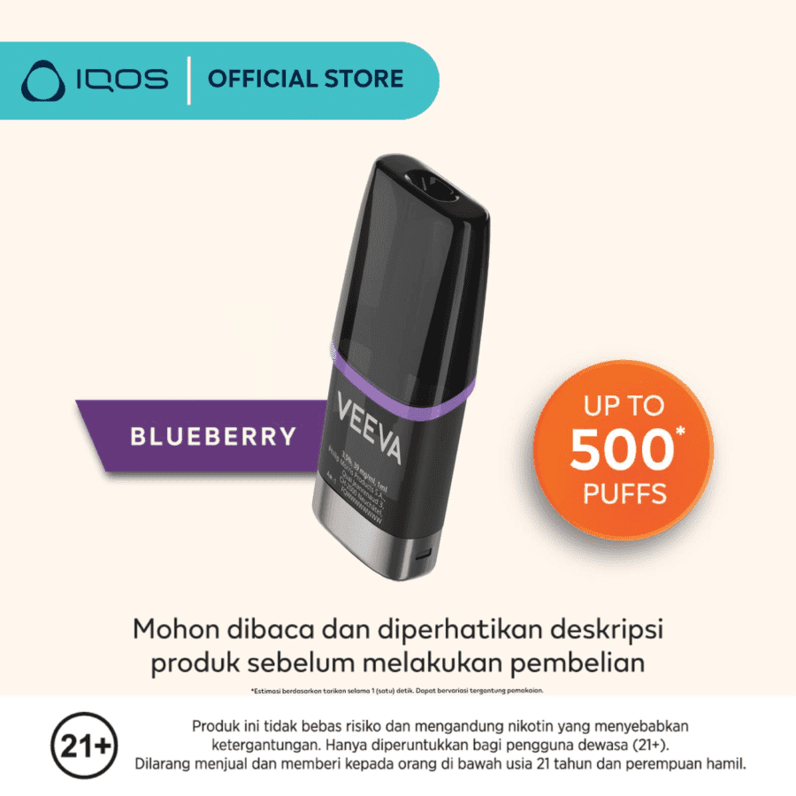VEEVA Blueberry 3.5% Rokok Elektrik