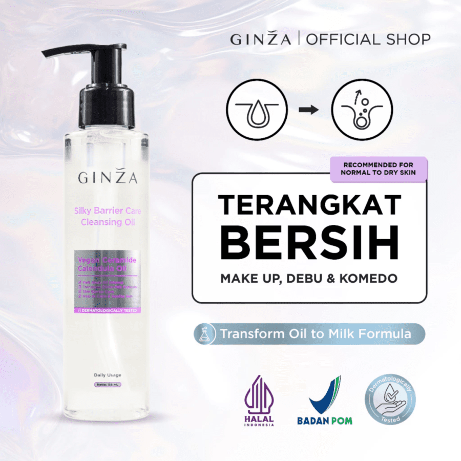 Ginza Sily Barrier Care Cleansing Oil 155ml