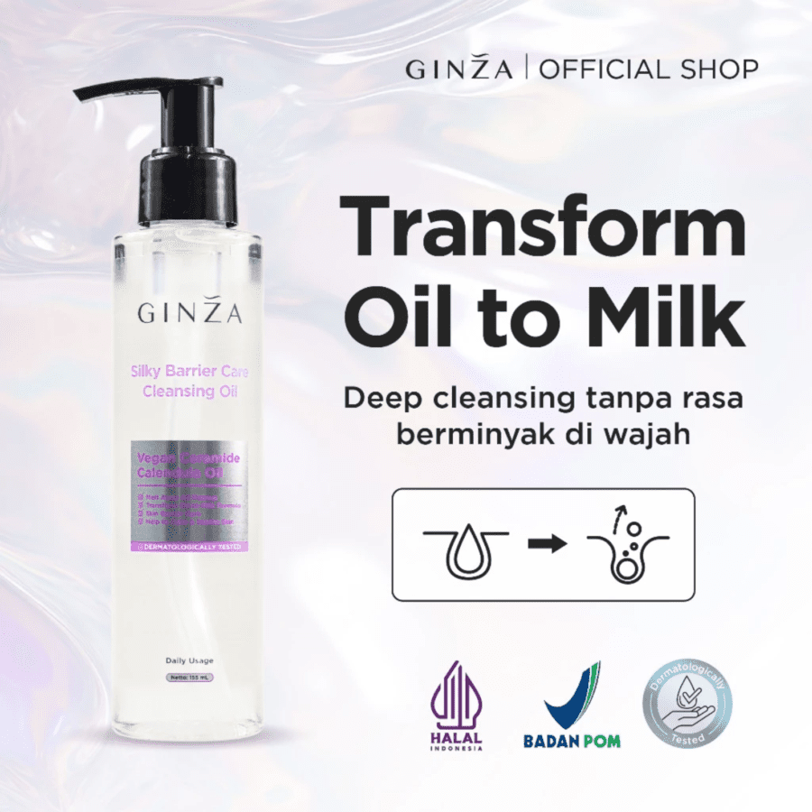 Ginza Sily Barrier Care Cleansing Oil 155ml