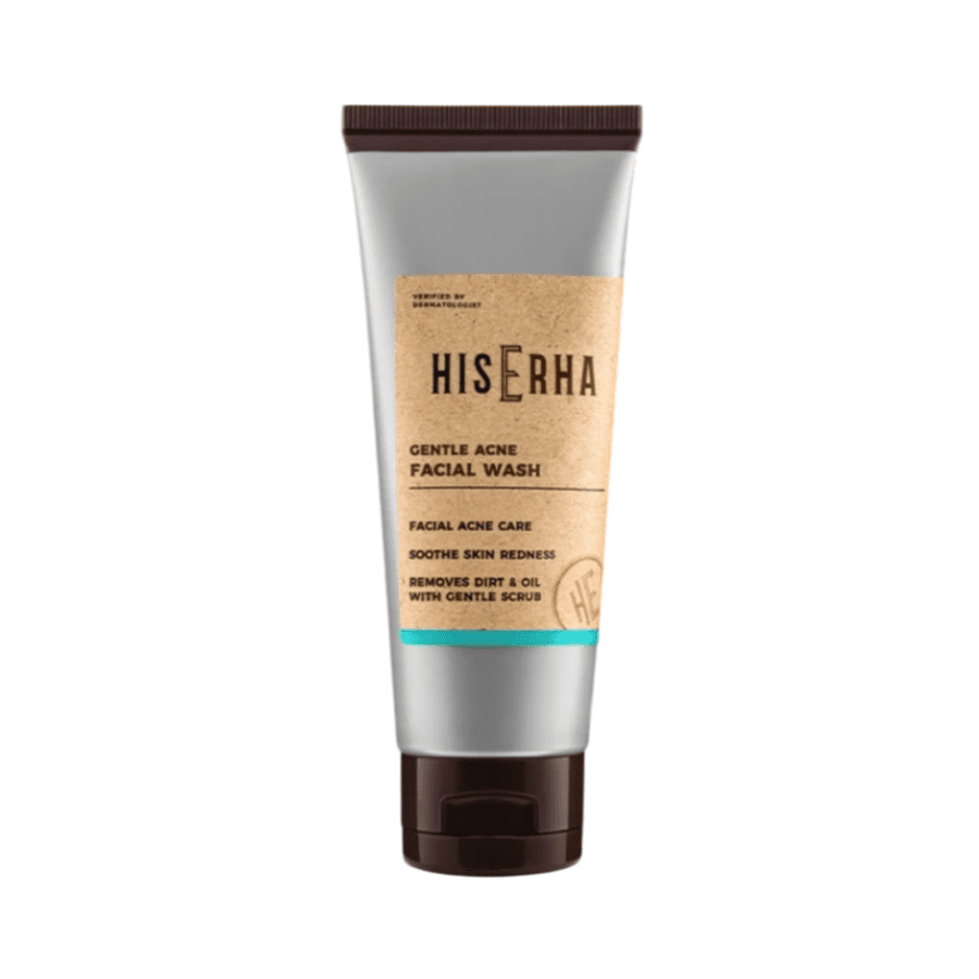 His Erha Gentle Acne Facial Wash 100gram