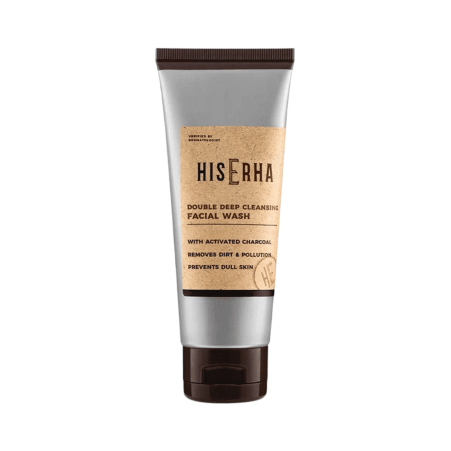 His Erha Double Deep Cleansing Facial Wash 100gram