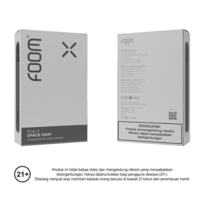 Foom Pod X Space Gray Rokok Elektrik
