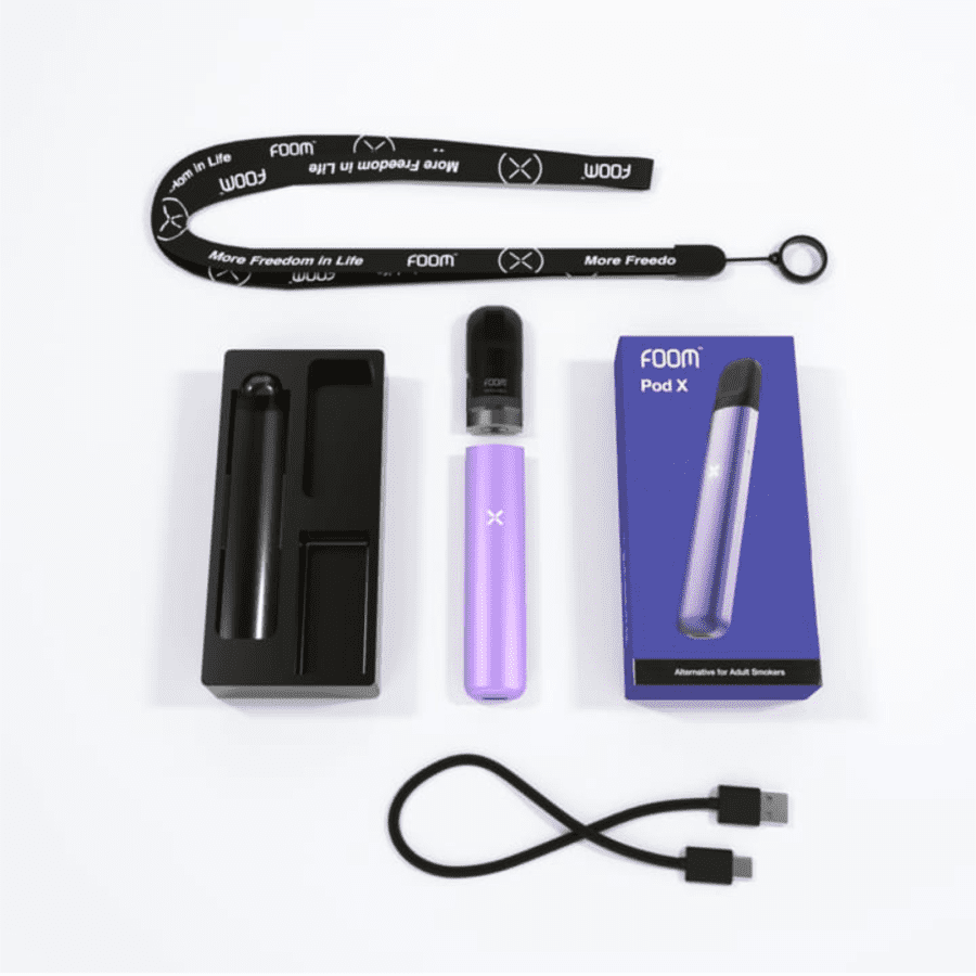 Foom Pod X Wild Purple Rokok Elektrik