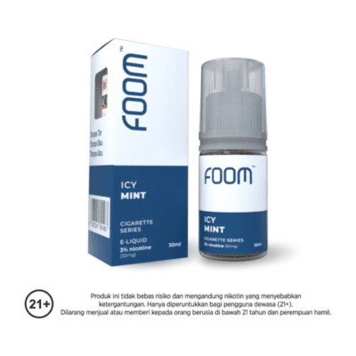 Foom Liquid Saltnic Icy Mint Rokok Elektrik