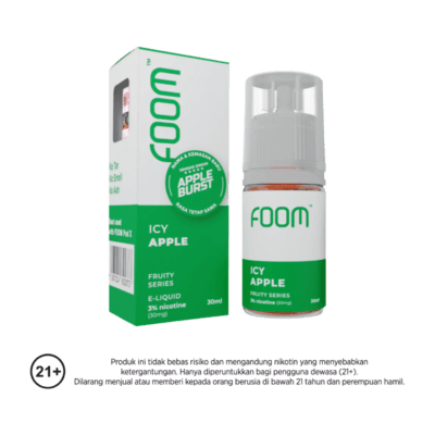 Foom Liquid Icy Apple Rokok Elektrik