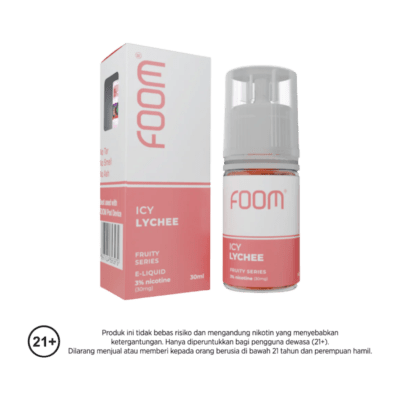 Foom Liquid Icy Lychee Rokok Elektrik