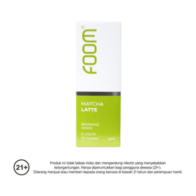 Foom Liquid Saltnic Matcha Latte Rokok Elektrik