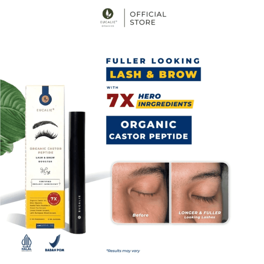 Eucalie Organic Lash & Brow Serum 4ml