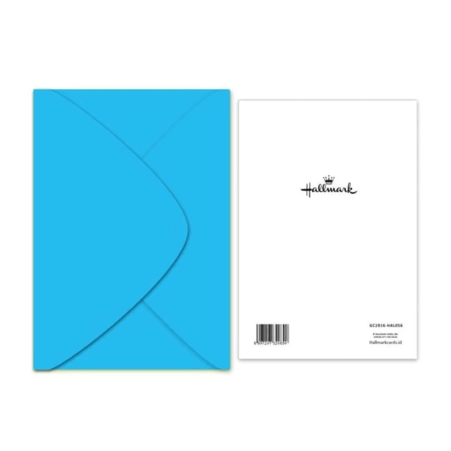 Hallmark New Baby HAL056 14,3cm x 19,5cm Greeting Card