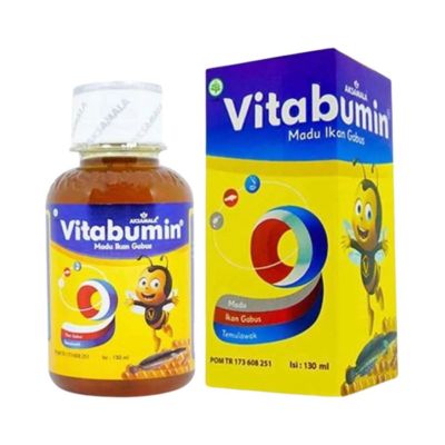 Vitabumin Madu & Ikan Gabus Suplemen Nafsu Makan Anak