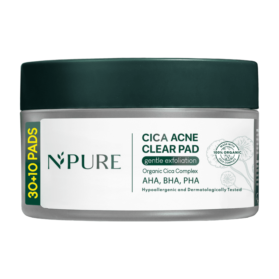 Npure Cica Acne Gentle Exfoliation Clear Pad 40sheets