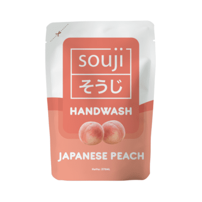 Souji Japanese Peach Antibacterial Handwash Pouch