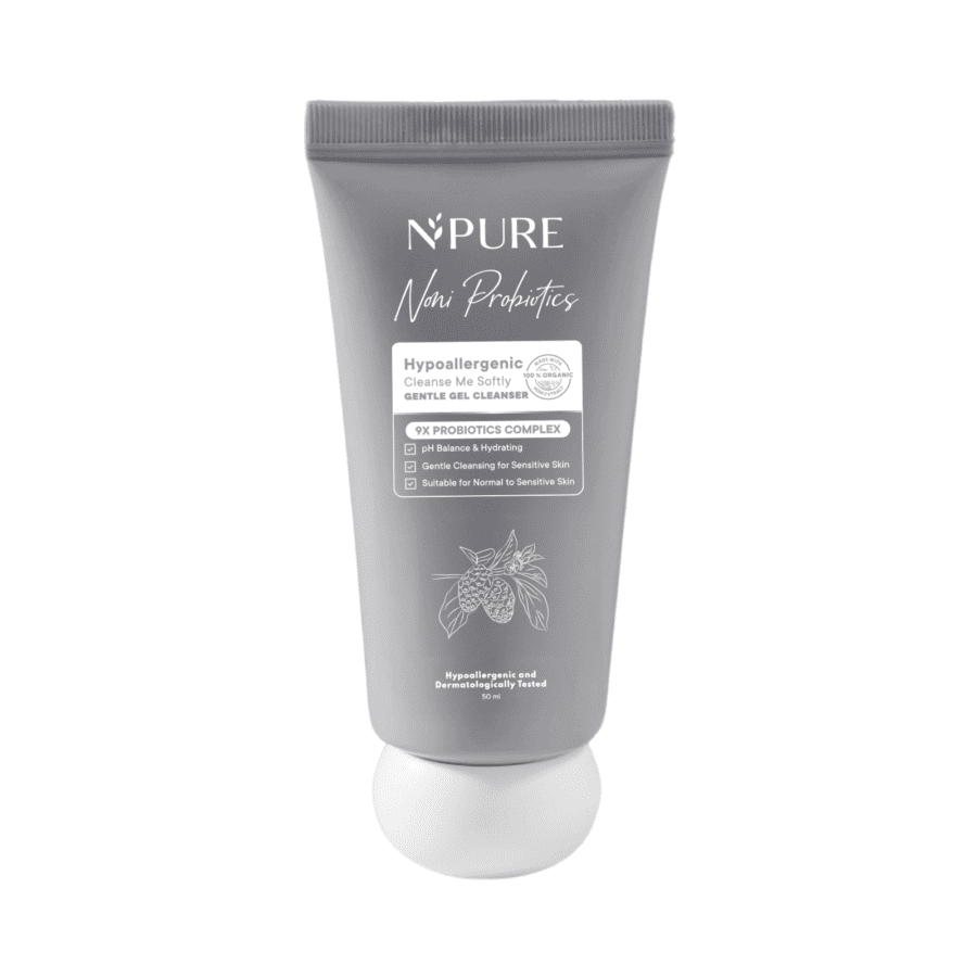 NPURE Noni Probiotics Hypoallergenic Cleanse Me Softly Gentle Gel Cleanser 50ml