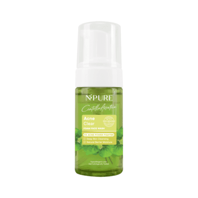 Npure Cica Acne Clear Foam Facial Wash